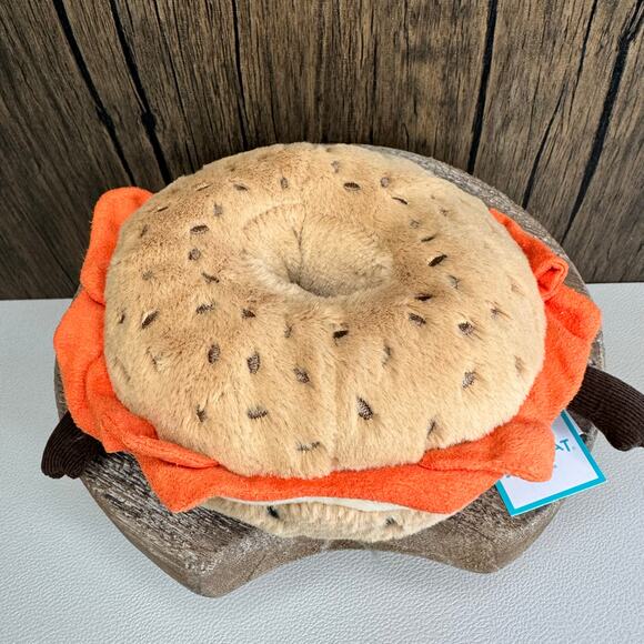 Jellycat Bagel NEW! Amuseables FAST SHIP - Picture 3 of 6